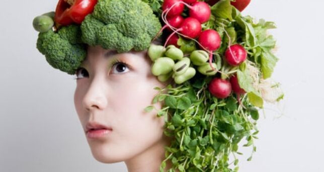 Gemüse- und Kräuterprodukte der japanischen Diät zur Gewichtsreduktion