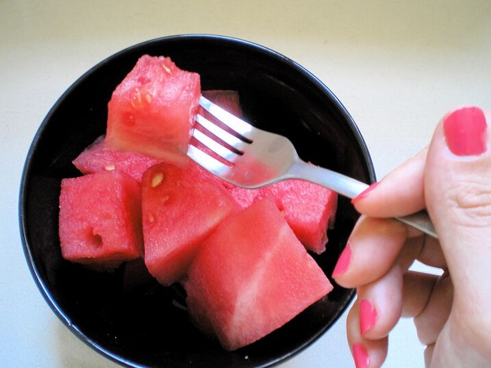 Wassermelone zum Abnehmen essen