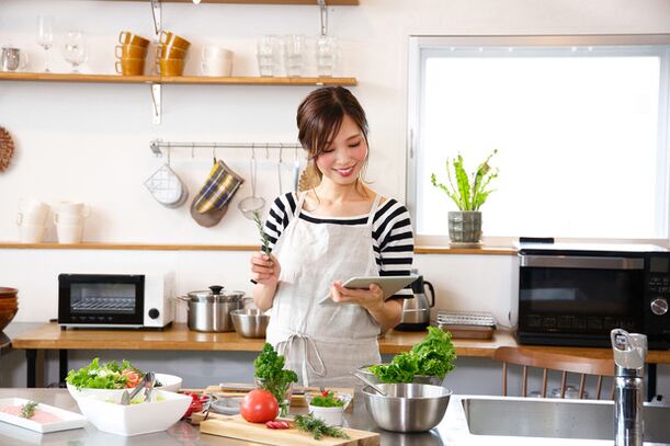 Japanische Köche nützliches Essen